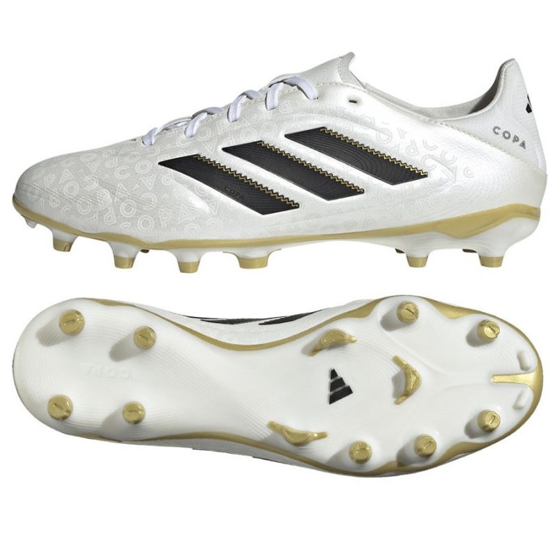 Adidas copa pure iii liga fg/mg jh6296 fotbollsskor vit 1