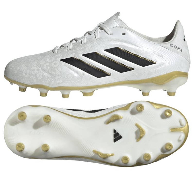 Adidas copa pure iii liga fg/mg jr2887 fotbollsskor vit 1