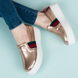 Kylie Slipons på plattformen rosa 1