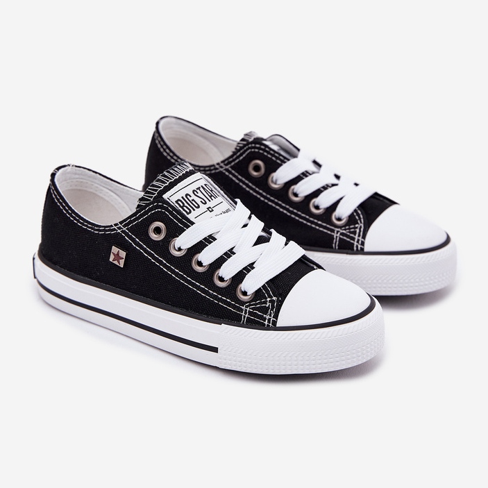 Klassiska Sneakers för barn Big Star DD374163 Svart 1