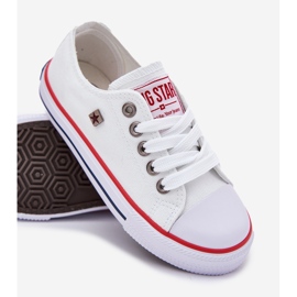 Klassiska Sneakers för barn Big Star DD374160 Vit 4