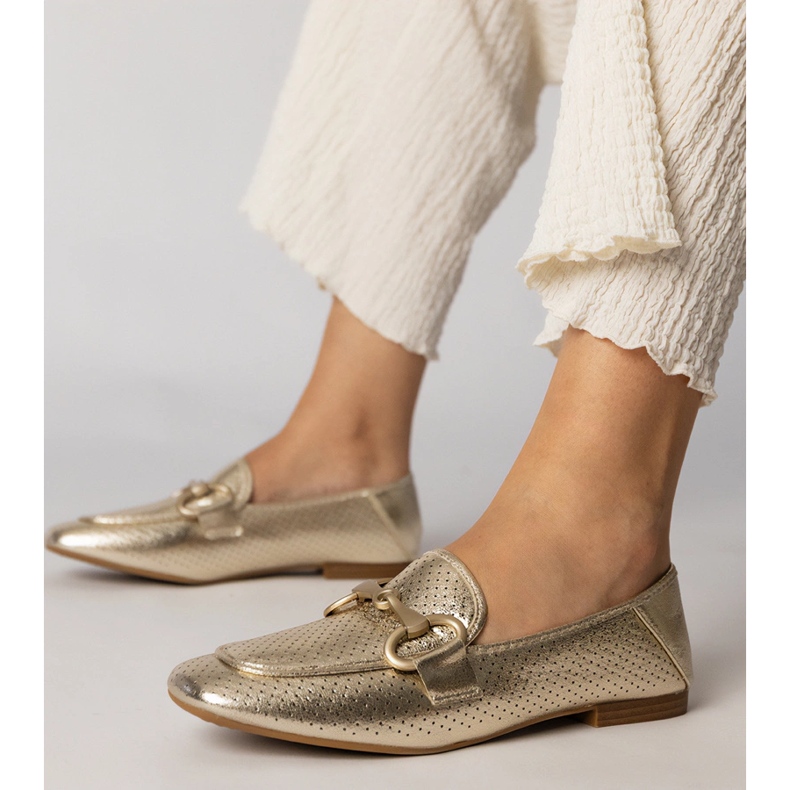 Golden Ballerinas eleganta kvinnor med en prydnad gyllene 1