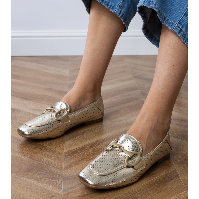 Golden Ballerinas eleganta kvinnor med en prydnad gyllene 2