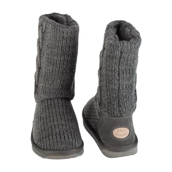 Emu Australia Skor, Emu tofflor Australia Bartle W13142-Dagr grå 2