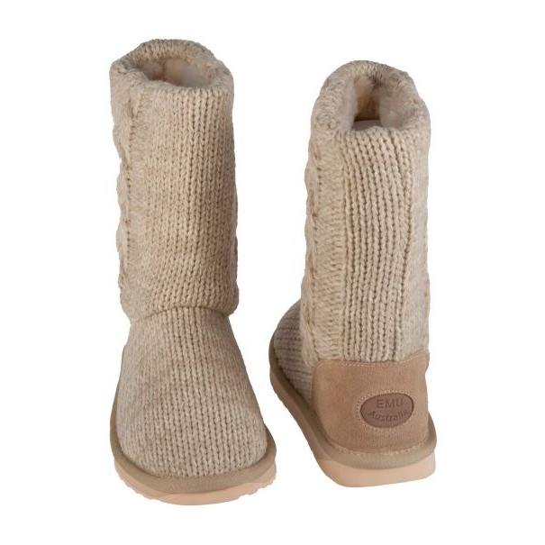 Emu Australia Skor, Emu tofflor Australia Bartle W13142-Maca beige 2