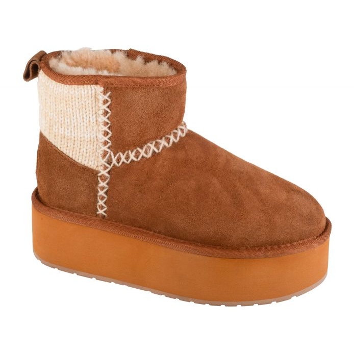 EMU Australia Stinger Knit Flatform W13143-Ches brun 1