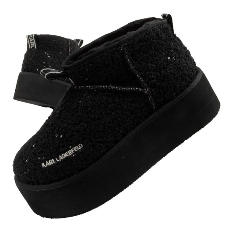 Skor, snöstövlar Karl Lagerfeld Thermo KL48522WW0S svart 1