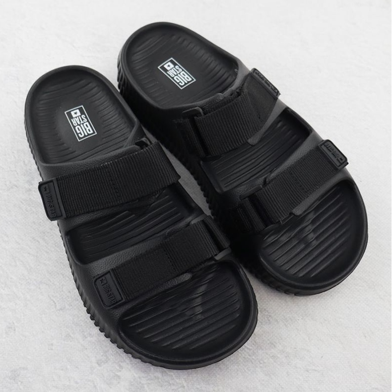 Big Star RR174A026 flip -flops svart 1