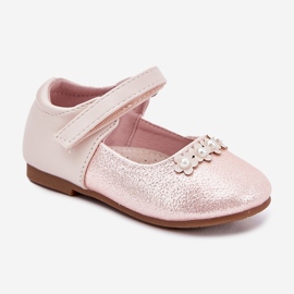 EVento Kardborrballerinor med rosa blommor 2