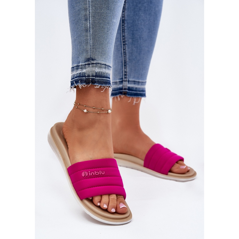 Kvinnors inblu SF000003 flip flops rosa 2