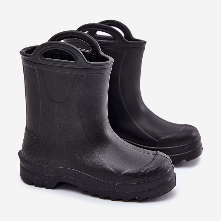 Barns galoshes av lemigo doggy 735 svart 1