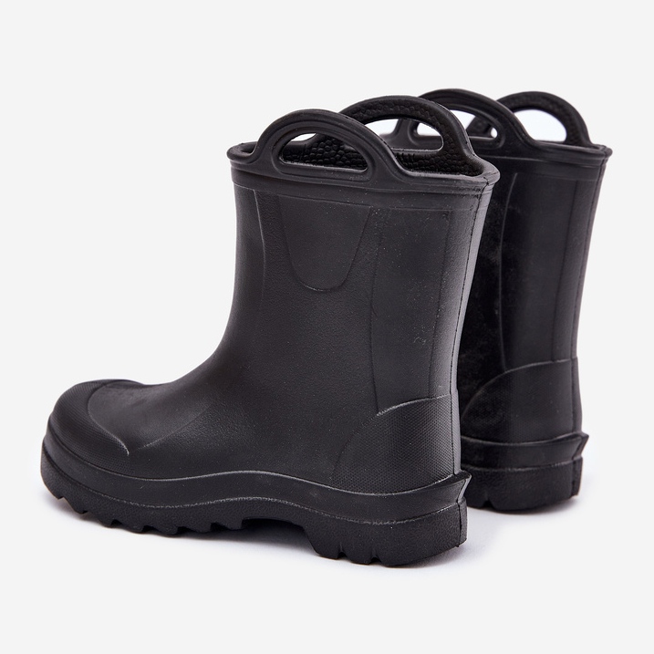 Barns galoshes av lemigo doggy 735 svart 2