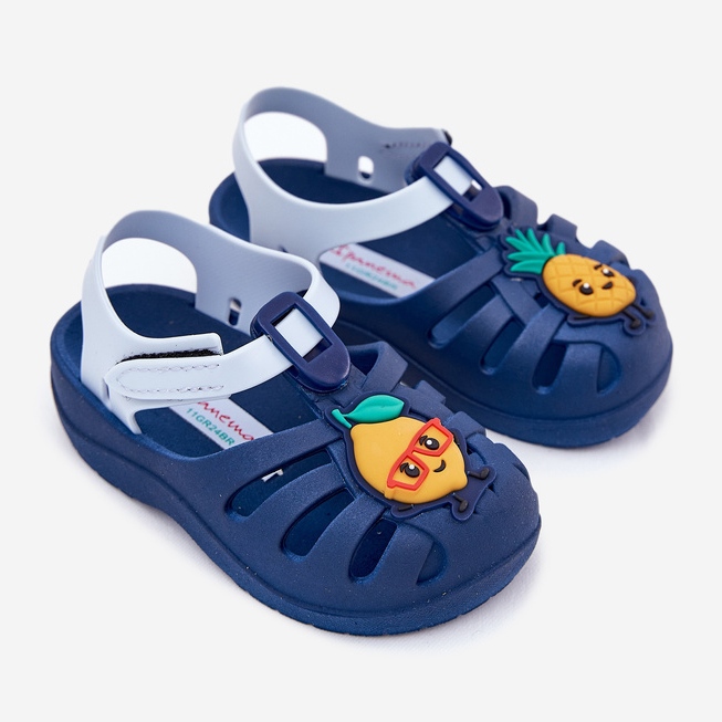 Kardborrsandaler frukt 83615 ipanema sommar xiv baby marinblå blå 1