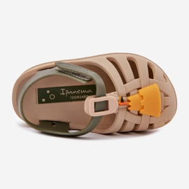 Kardborrband barnsandaler 83619 ipanema sommar xv baby beige 1