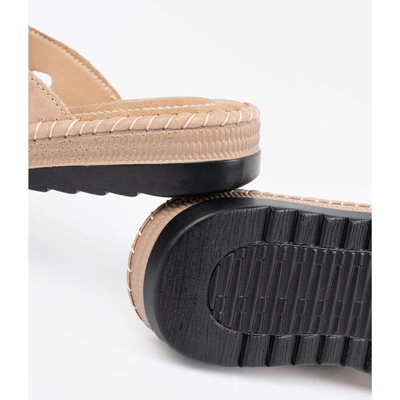 Seastar Rosa kvinnors tofflor med en dekorativ blomma 1