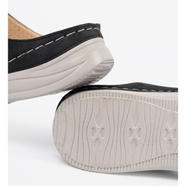 Seastar Svart bekvämt snittflip flops 1