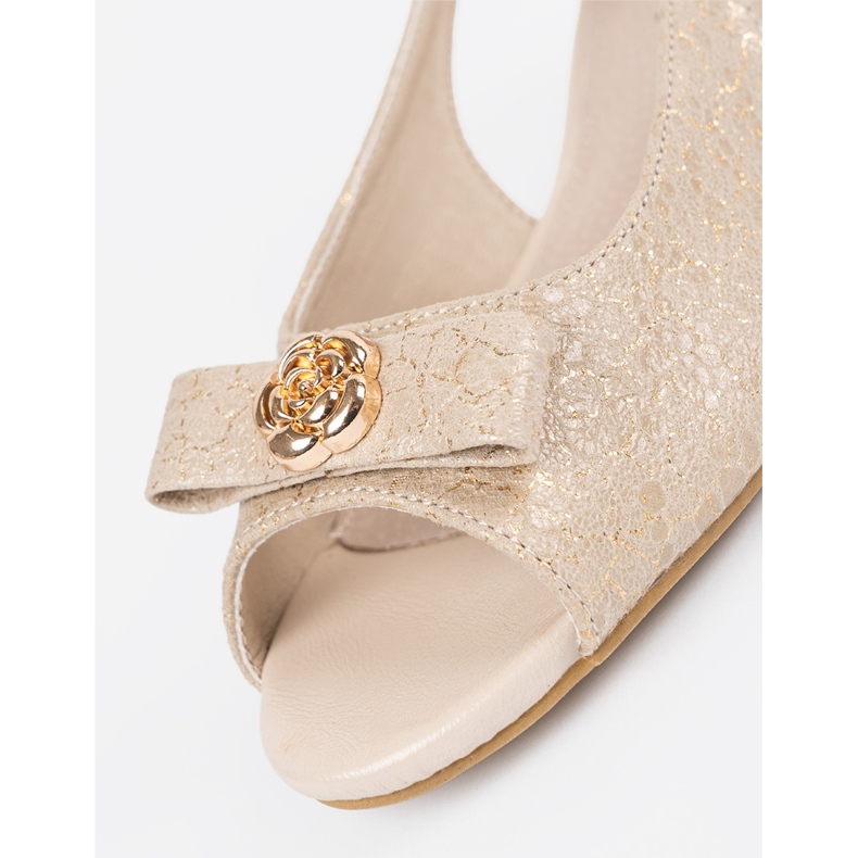 Goodin Gyllene skor med bara fingrar 1