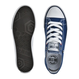 Kvinnors sneakers Big Star NN274653 Navy Blue Shoes 1