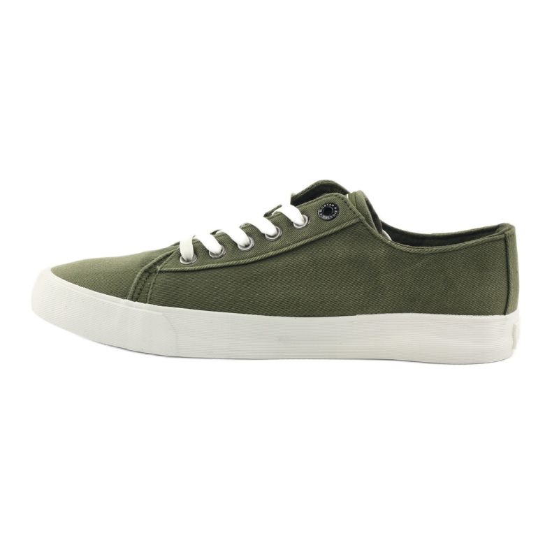 Sneakers sneakers Big star 174315 jeans khaki grön 2