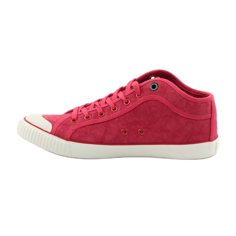Red Big Star 174017 herrsneakers röd 2