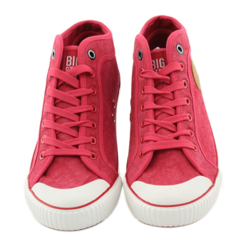 Red Big Star 174017 herrsneakers röd 4