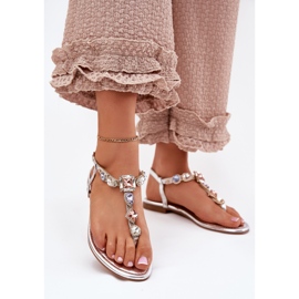 Flat -hankvinnor med silverkristaller med silverkristaller 2