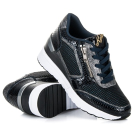 Kylie Sportskor på en kil marinblå 2