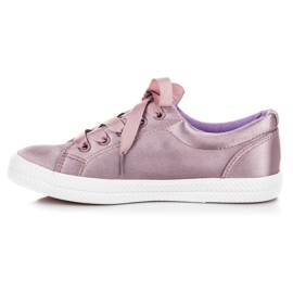 Kylie Satin sneakers violett 1