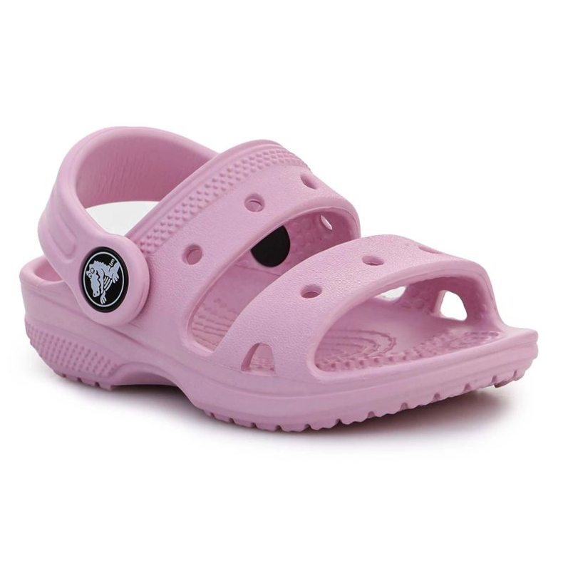 Crocs Sandals Toddler Classic Crocs Sandal 207537-6GD rosa 1