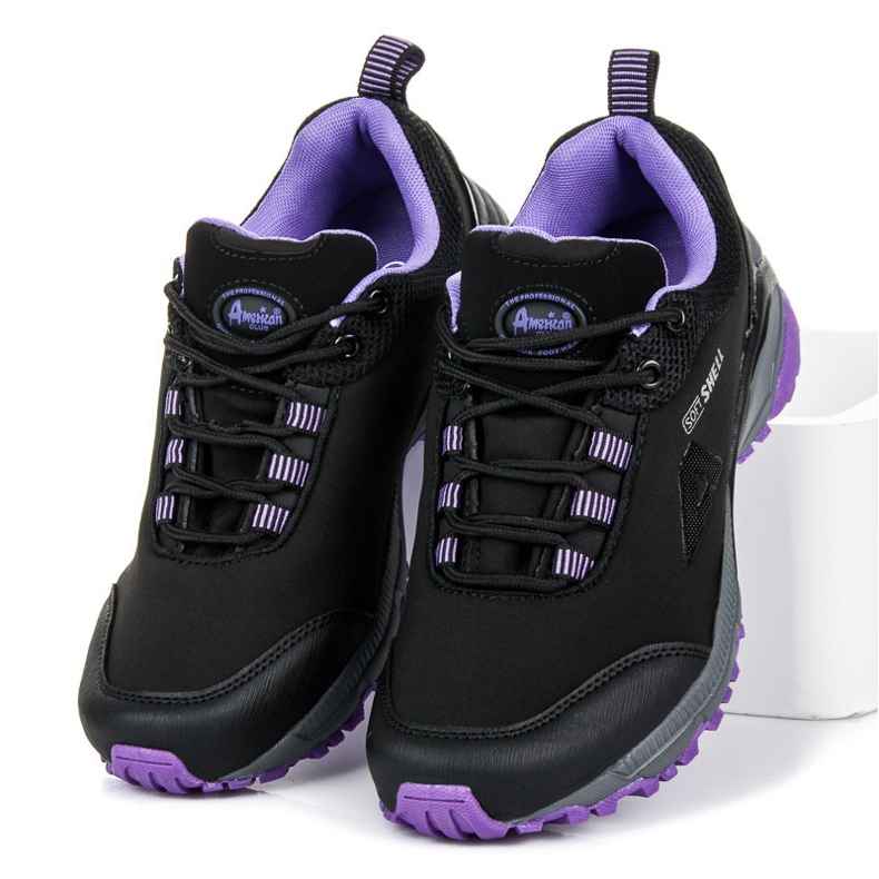 American Club Softshell sportskor svart 1