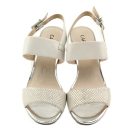 Caprice sandaler damskor 28302 brun gul 4