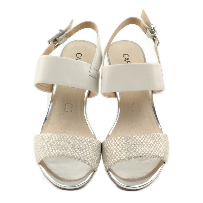 Caprice sandaler damskor 28302 brun gul 4