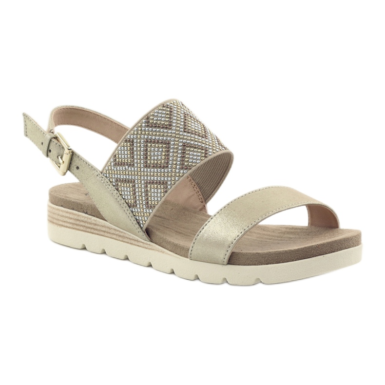 Caprice sandaler damskor 28604 beige 1