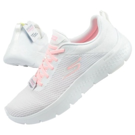 Skechers Go Walk Skor W 124952/WPK vit 1
