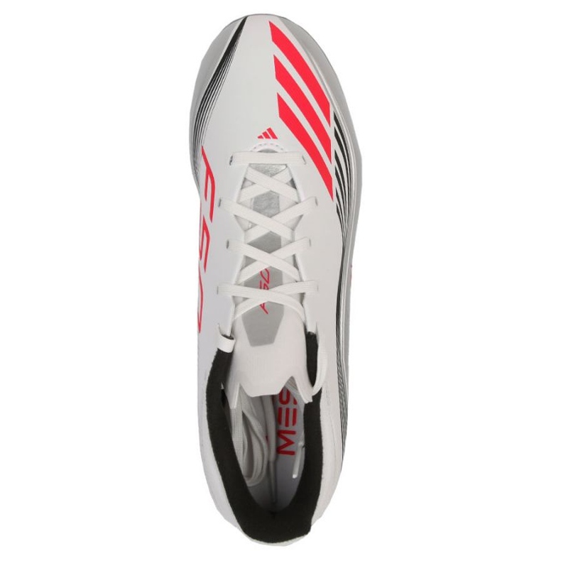 Adidas f50 messi liga fg/mg jp7446 fotbollsskor vit 2