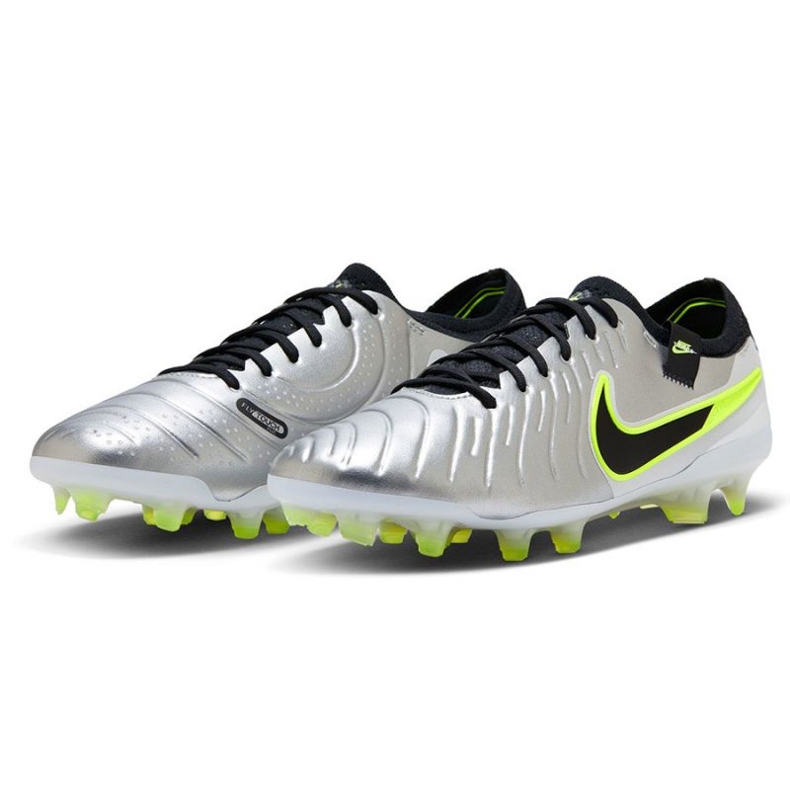 Puma Nike Tiempo Legend 10 Elite FG DV4328-001 fotbollsskor silver- 2