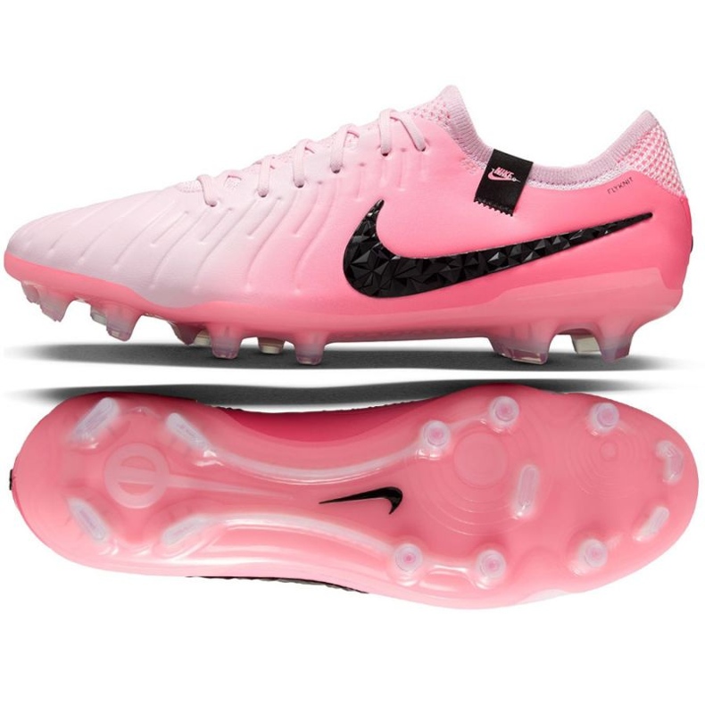 Nike Tiempo Legend 10 Elite FG DV4328-601 fotbollsskor rosa 1