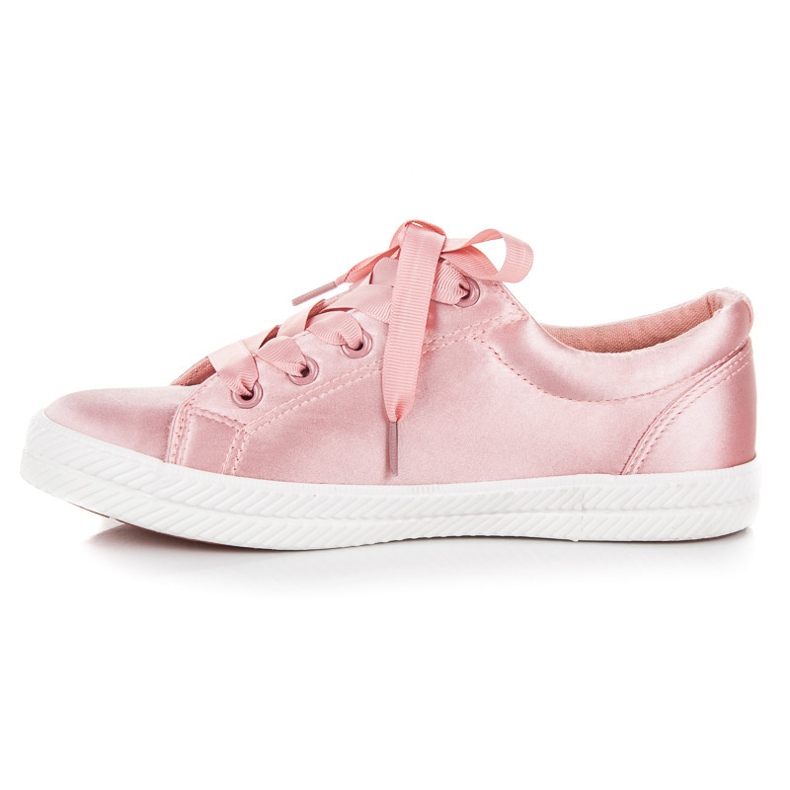 Kylie Satin sneakers rosa 1