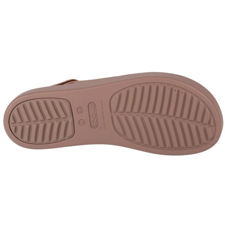 Crocs Brooklyn Low Wedge sandaler 206453-2EL beige 4