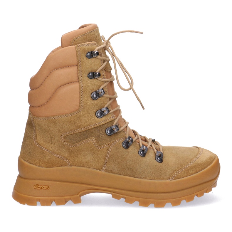 Taktiska skor, Military Pollonus Beige Velor 6-0130-002 2
