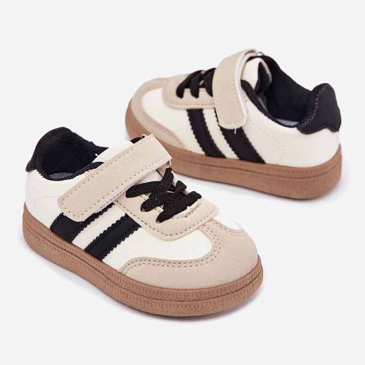 Sneakers sneakers sportskor med beige 2