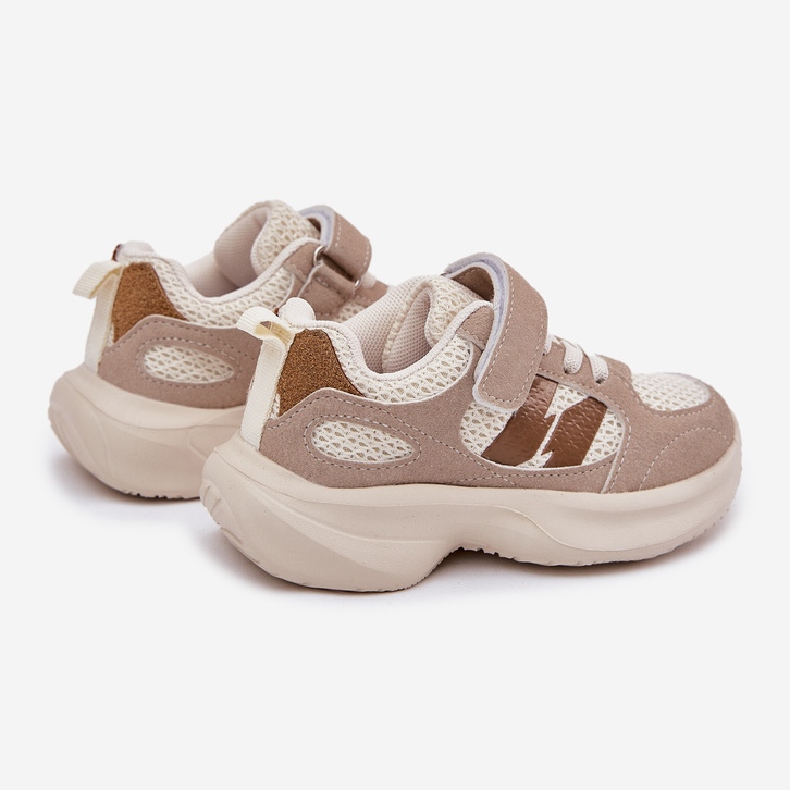 Sneakers sneakers sportskor med beige 2