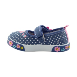 American Club Sneakers med en prickig innersula i amerikanskt läder rosa blå vit 2