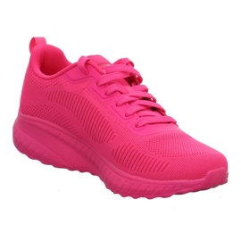 Skechers Bobs Squad Chaos-Cool Rythms 117216-ncor skor rosa 2