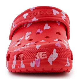 Crocs Classic Vday Clog 209754-6Zr Flip-Flops röd 6