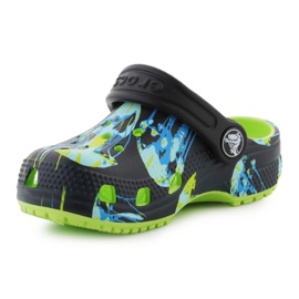 Crocs Classic Meta Scape Clog T 208456-3uf Flip Flops svart 7