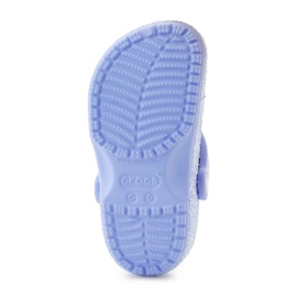 Crocs Classic Glitter Clog T 206992-5Q6 Flaps blå 11