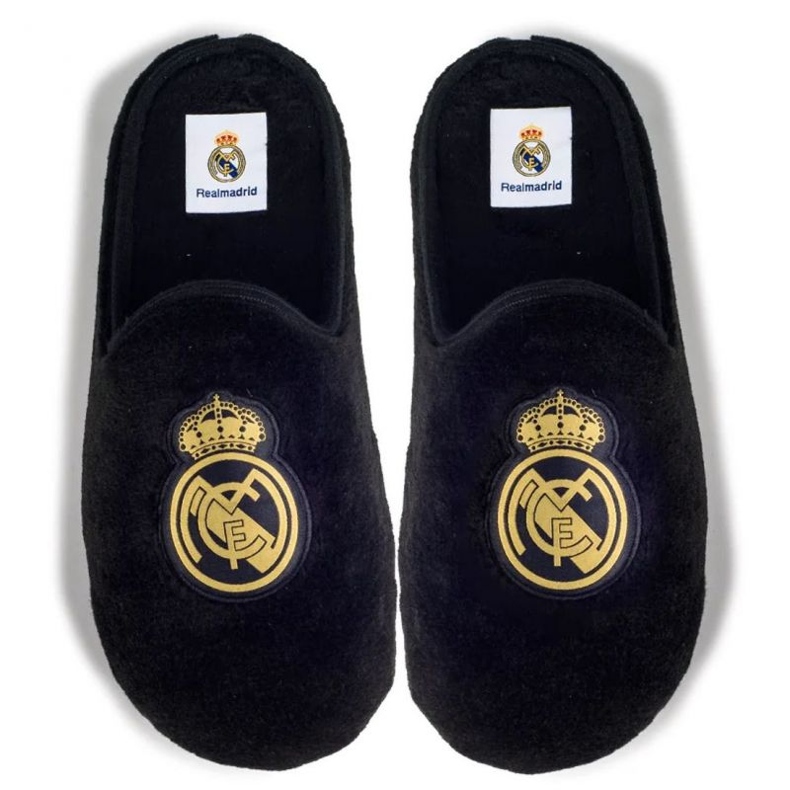 Real Madryt Real Madrid Madrid flip flops svart 2