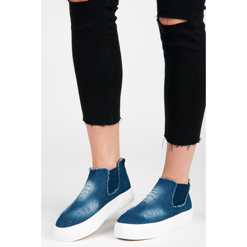 Seastar Denim glider över ankeln blå 1