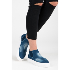 Seastar Denim glider över ankeln blå 2